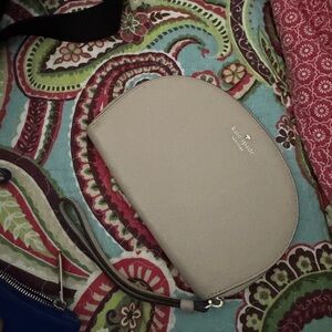Kate Spade phone Cream Wristlet